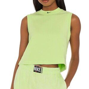 Nike women Sportswear Washed Retro muscle tee Tank Top Cropped